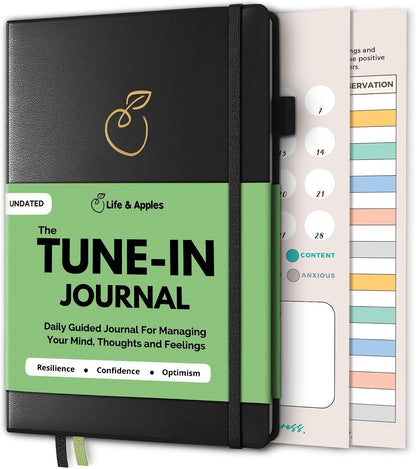 Life & Apples Daily Journal for Women, Guided with Prompts, Lavender