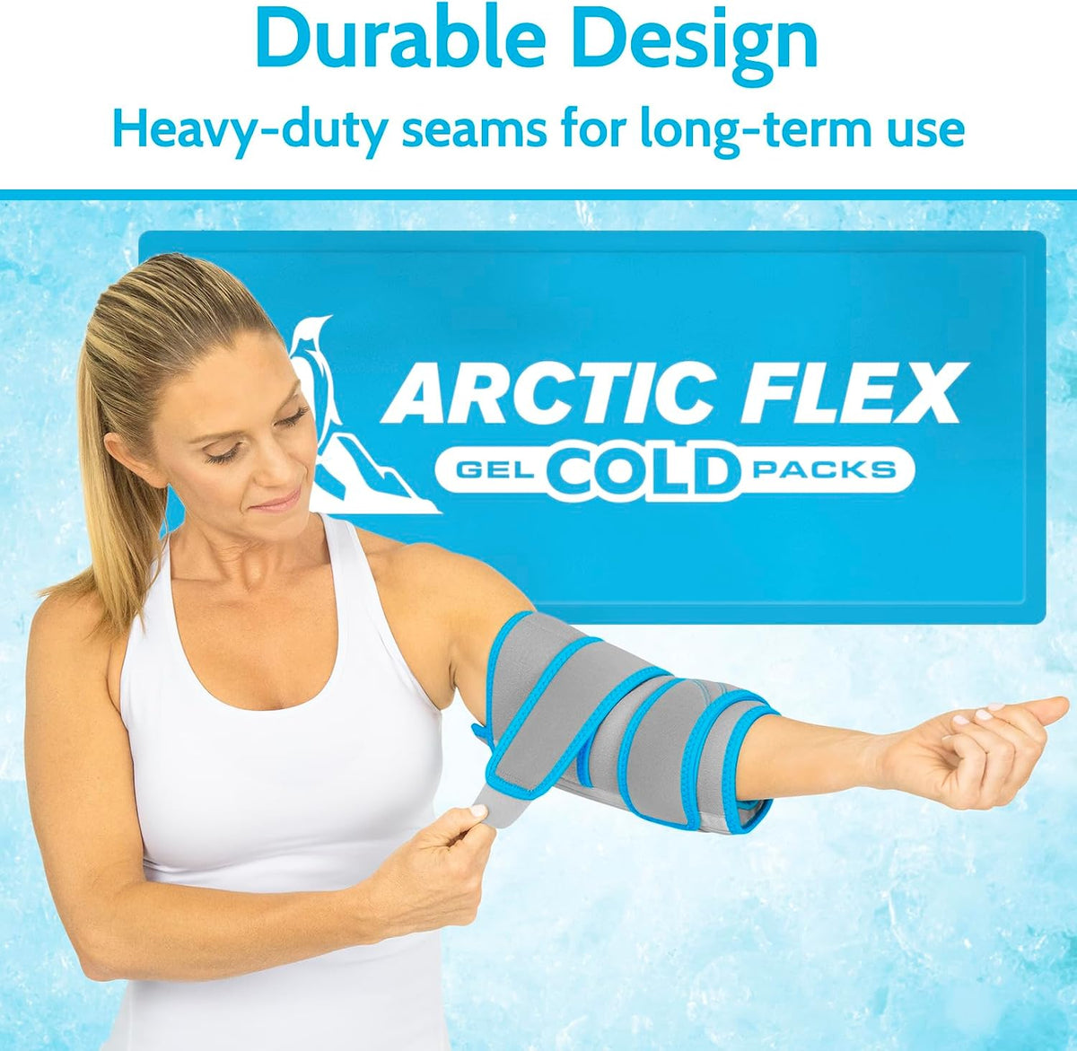 Arctic Flex Gel Replacement Packs - Ice Packs Reusable for Elbow Ice Brace