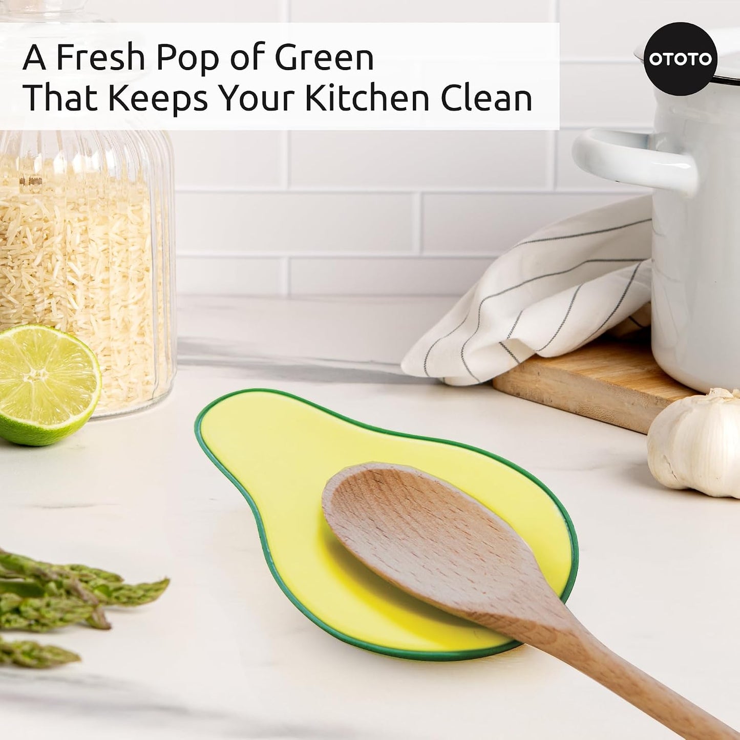 Funny Spoon Holder by OTOTO - Spoon Rest for Stove Top - Cooking Gadgets, Cooking Gifts, Cool Kitchen Gadgets, Cool Gifts, Cute Kitchen Accessories