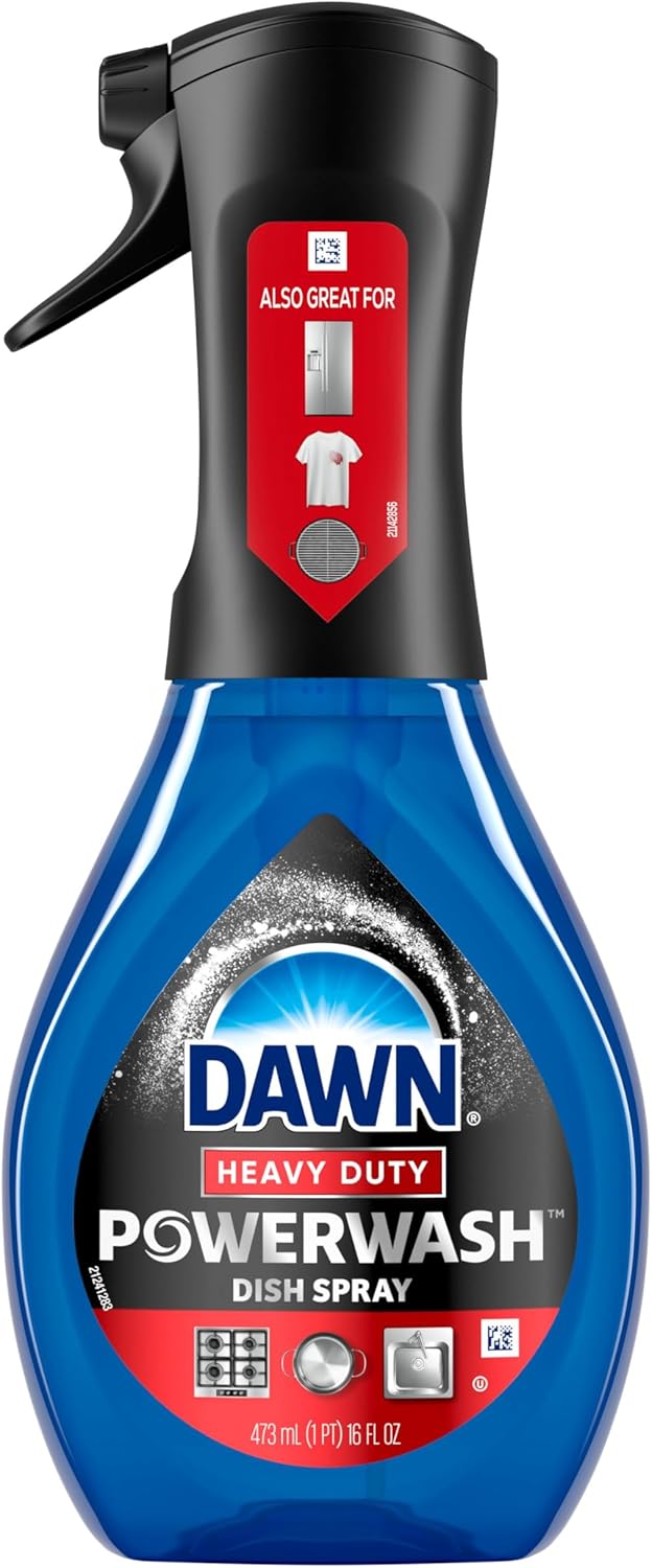 Dawn Powerwash Heavy Duty Dish Spray All-Purpose Cleaner and Degreaser, 16 oz. Spray Bottle