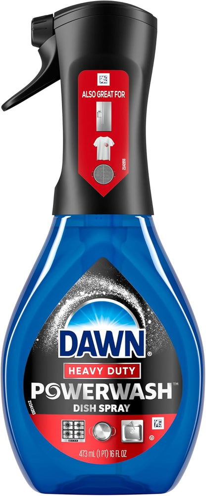 Dawn Powerwash Heavy Duty Dish Spray All-Purpose Cleaner and Degreaser, 16 oz. Spray Bottle