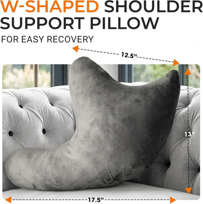 Shoulder Pillow - Arm & Rotator Cuff Pillow - Post Shoulder Surgery Support