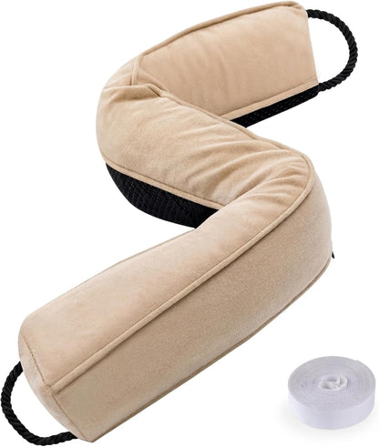 Door Draft Stopper, Removable Washable Cover, 38", Gray | Weighted Gap Filler, Blocks Hot and Cold Air, All-Season Seal, Easy Install, Noise & Wind Blocker, Home Essentials