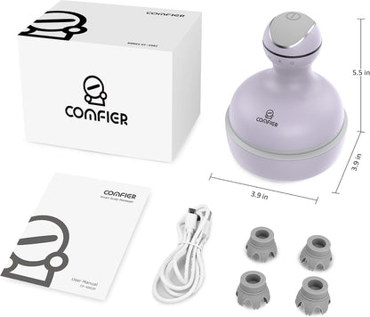 COMFIER Scalp Massager for Hair Growth, Electric Head Massager, Tangle-Free