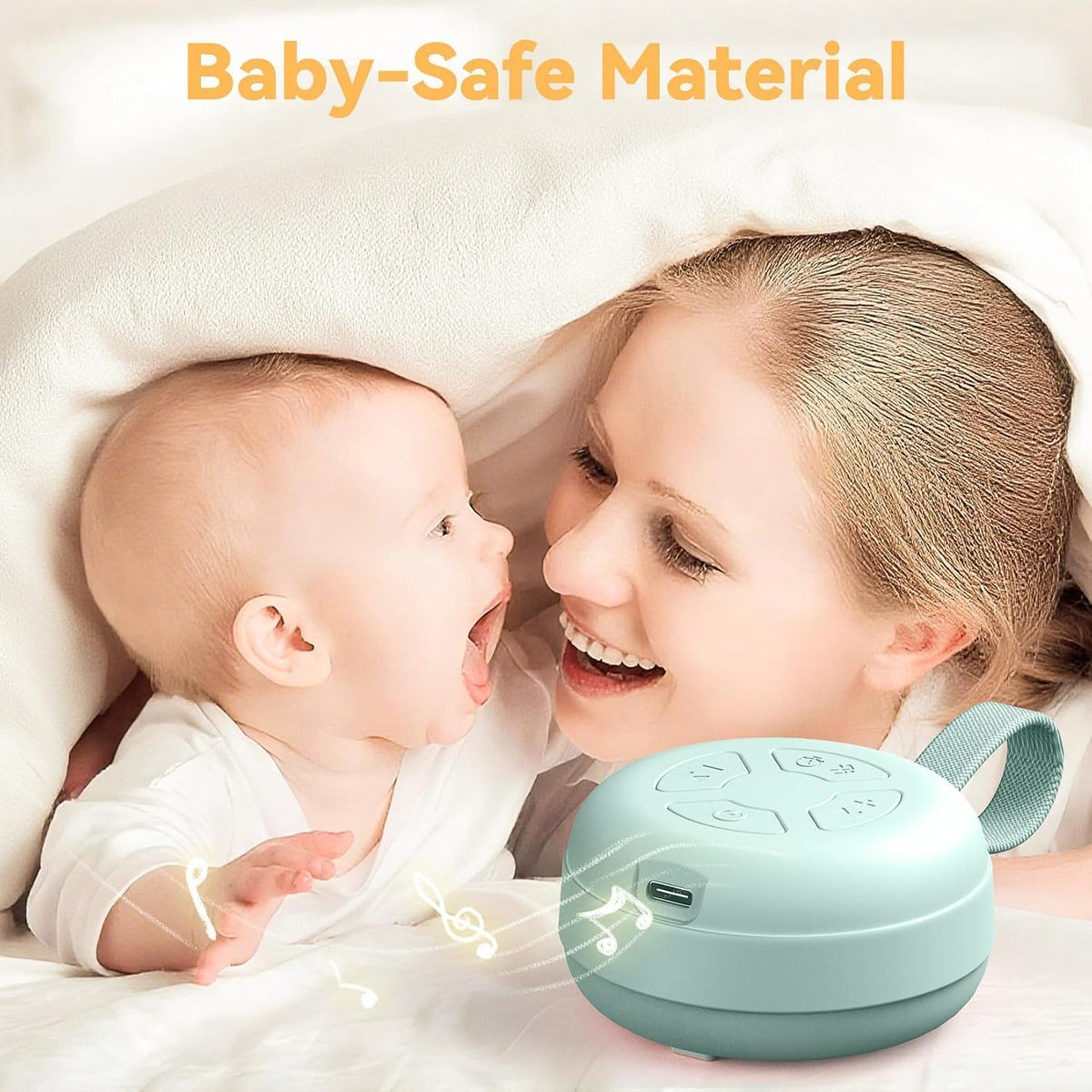 Portable Baby Sound Machine & Essentials for Babies & Kids