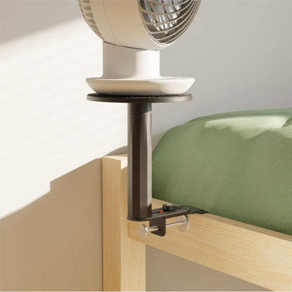 Smallish FanShelfie Adjustable Fan Holder for Dorm Room - White