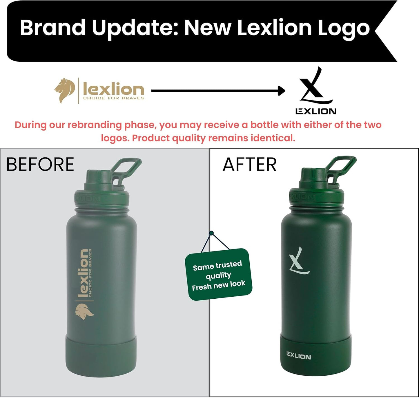 Lexlion Tea Infuser Water Bottle 22 Oz – Triple Wall Insulated Stainless Steel, Loose Leaf & Fruit Strainer, 3 Leakproof Lids, BPA-Free Silicone Sleeve, Reusable Thermal Mug