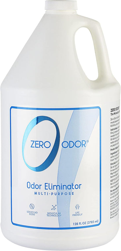 Zero Odor Multi-Purpose Odor Eliminator, Fabric & Room Deodorizer, 16 oz | Odor Eliminator Spray for Closet, Bathroom, Basement, Trash & Upholstery, Air and Surface use