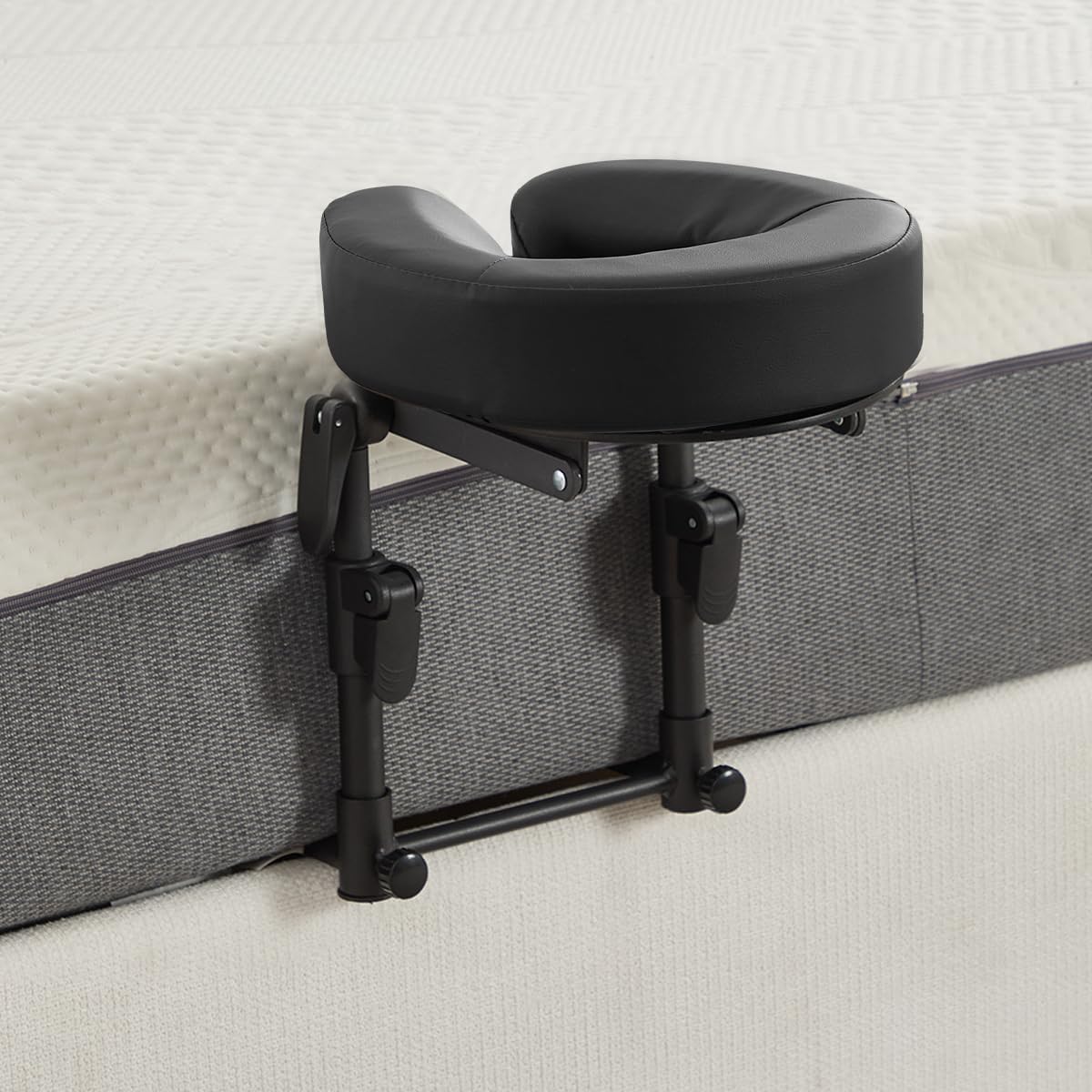 Massage Headrest for Bed, Head Holder & Face Cradle with Face Down Pillow