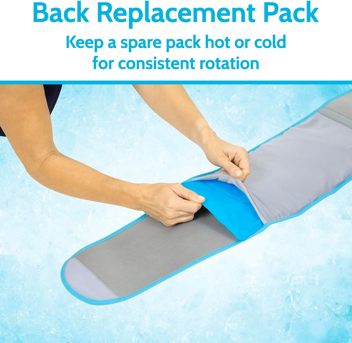 Arctic Flex Gel Replacement Packs - Ice Packs Reusable for Elbow Ice Brace