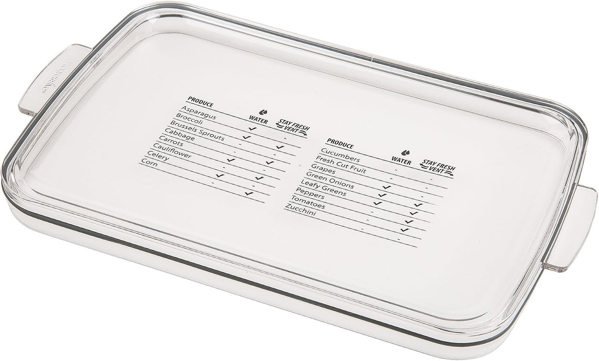 ProKeeper Produce Container, 3-Quart – Stay-Fresh Vent System for Small Peppers and Tomatoes, BPA-Free