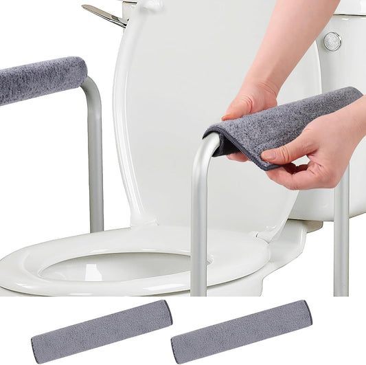 2 Pcs Wheelchair Armrest Pads Covers - Widened Self Adhesive Strips Comfortable and Protective for Wheelchairs, Office Chairs, and Armrest Chairs Comfort Padding Pressure (2 Pcs Size：M)
