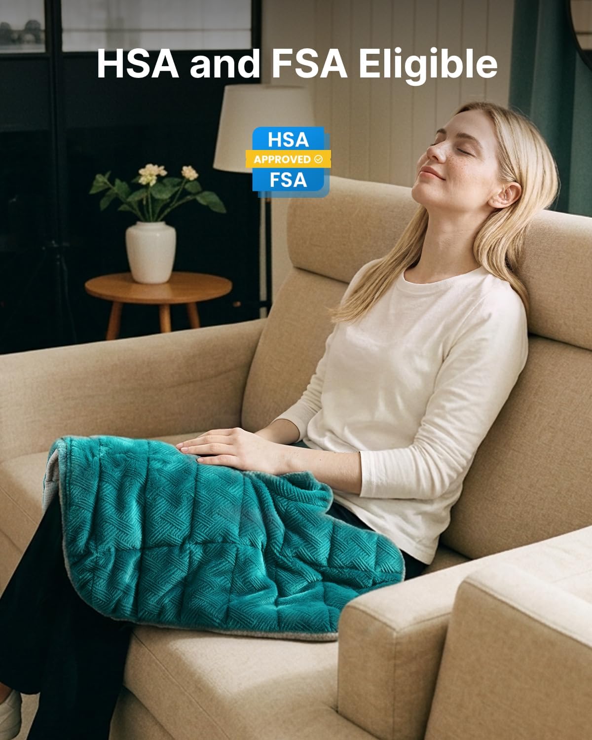 RENPHO Graphene-Infused Heating Pad for Neck, Shoulders & Back