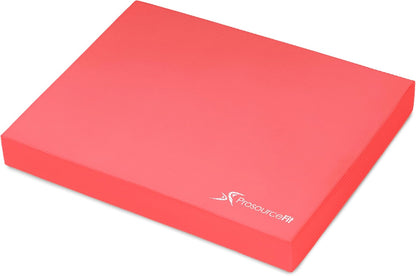 ProsourceFit Exercise Balance Pad, Non-Slip Cushioned Foam Mat & Knee Pad for Fitness and Stability Training, Yoga, Physical Therapy