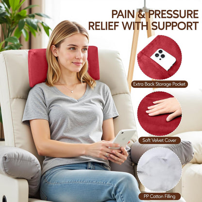 Neck Pillow for Recliner Chair, Adjustable Recliner Pillow for Headrest