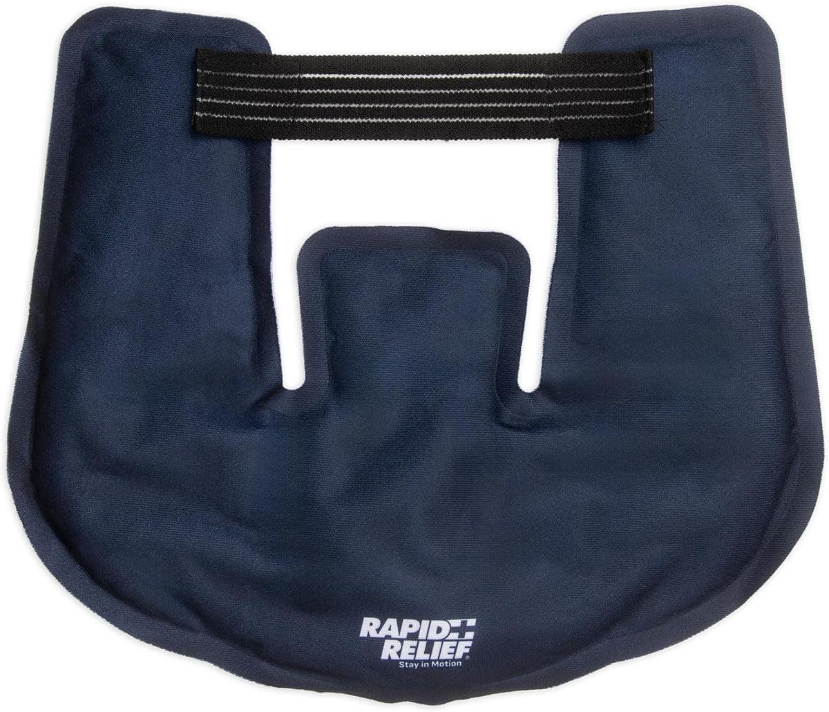 Rapid Relief Reusable Hot or Cold Neck and Shoulder Gel Wrap, Muscle Aches
