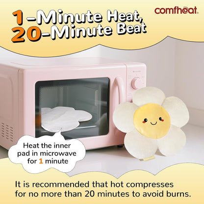 Microwave Unscented Heating Pad for Pain Relief, Moist Heat Pack