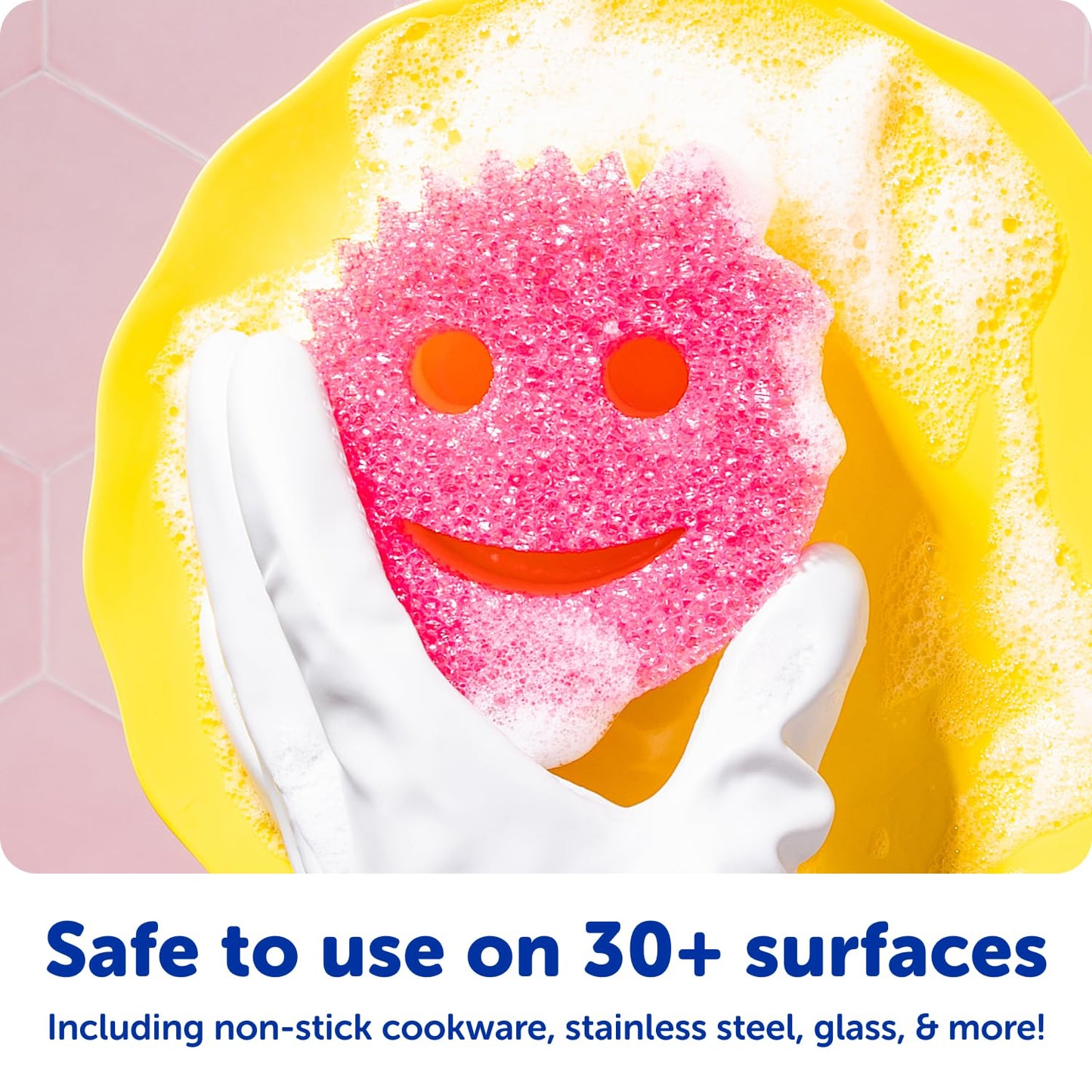 Scrub Daddy Sponges + Household Cleaning Supplies Bundle - PowerPaste Cleaning Putty, Tangerine Clean, PowErase Gel All Purpose Cleaner & Scrub Mommy (3 Pastes & 3 Sponges)