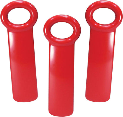 Brix JarKey Original Easy Jar Key Opener, 2-Pack, Red