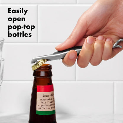 OXO Steel Stainless Steel Bottle and Can Opener