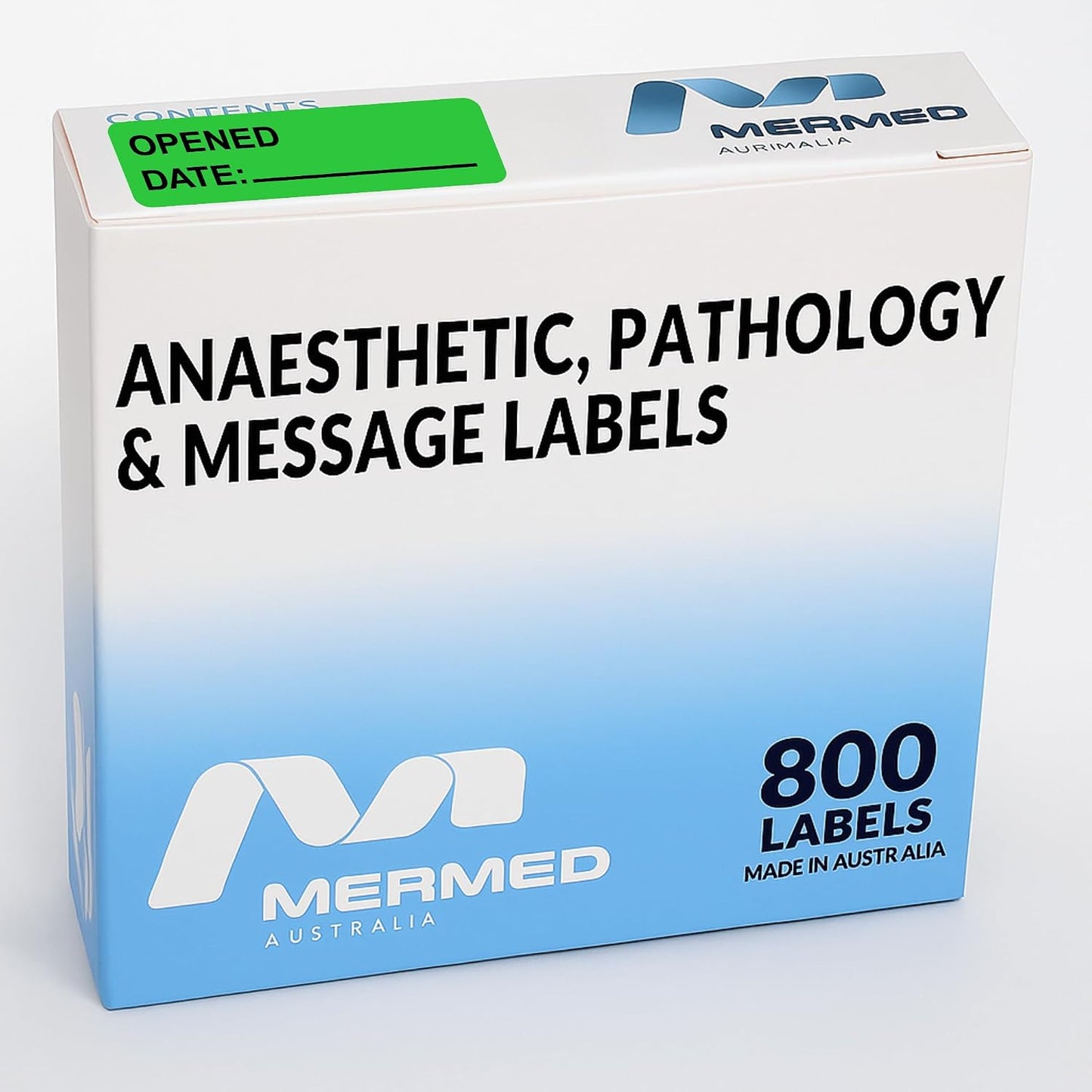 Pantry Labels for Containers, Waterproof Date & Contents Food Labels, 1" x 2" (25.4 x 50.8mm), 500/Roll, Writable