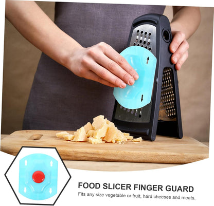 Cabilock 2pcs Food Grater Finger Guard Creative Compact Finger Protector for Food Safety Random Color