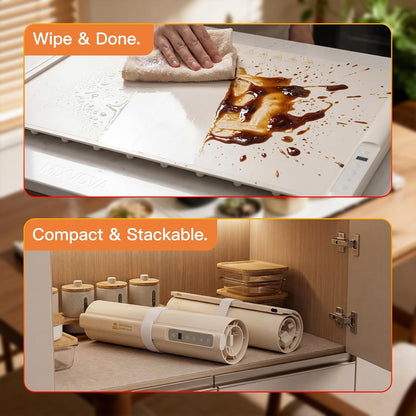 Warming Mat for Food Extra Large,42"X16",2 Panels Food Warmers for Parties