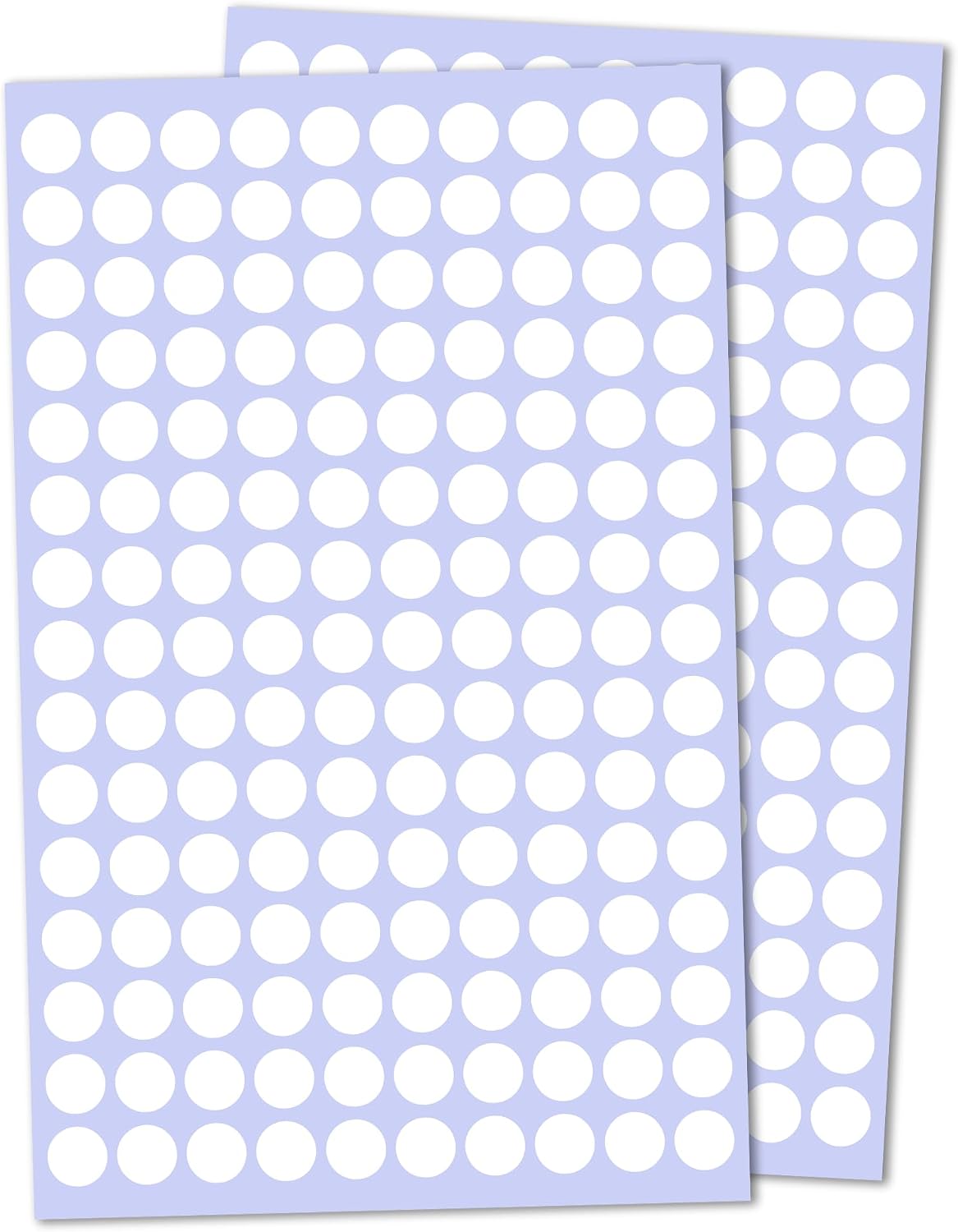 3000 Pieces, Small Colored Dot Round Stickers Labels - 10 Colors, 0.375"