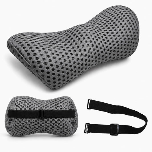 Ergonomic Lumbar Support Pillow, Memory Foam Back Cushion