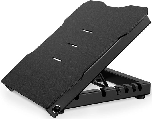 Steel Slant Board Calf Stretcher, 600 Lbs Weight Capacity, Black