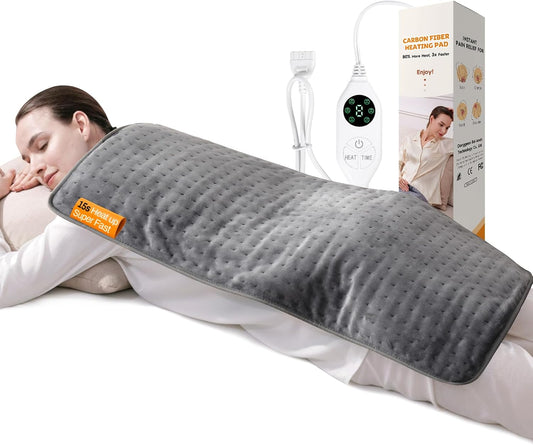158℉ High-Heat 15s Heating Pad for Back/Muscles/Shoulder Pain