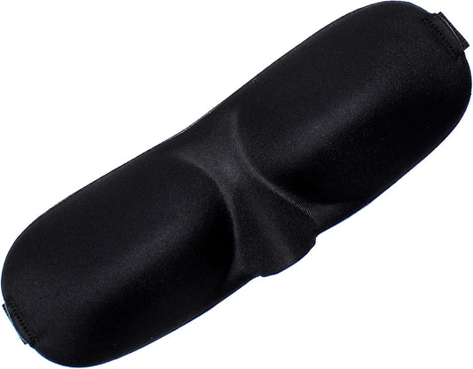Dream Essentials Sweet Dreams Contoured Sleep Mask Kit, Royal Blue Eye Mask for Sleeping with Travel Pouch, Earplugs, Lash Space, Quick Release Strap, Light Blocking Travel Accessories Gift Set | Royal Blue contoured sleep mask kit with pouch, earplugs,