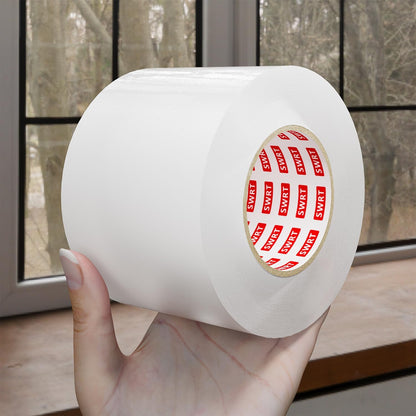SWRT 2" x30YD 8Mil Window Sealing Tape No Residue | 8 mil thick, heavy duty, transparent, Window seal kit for summer heat, Window insulation in summer, Sealling window AC units,