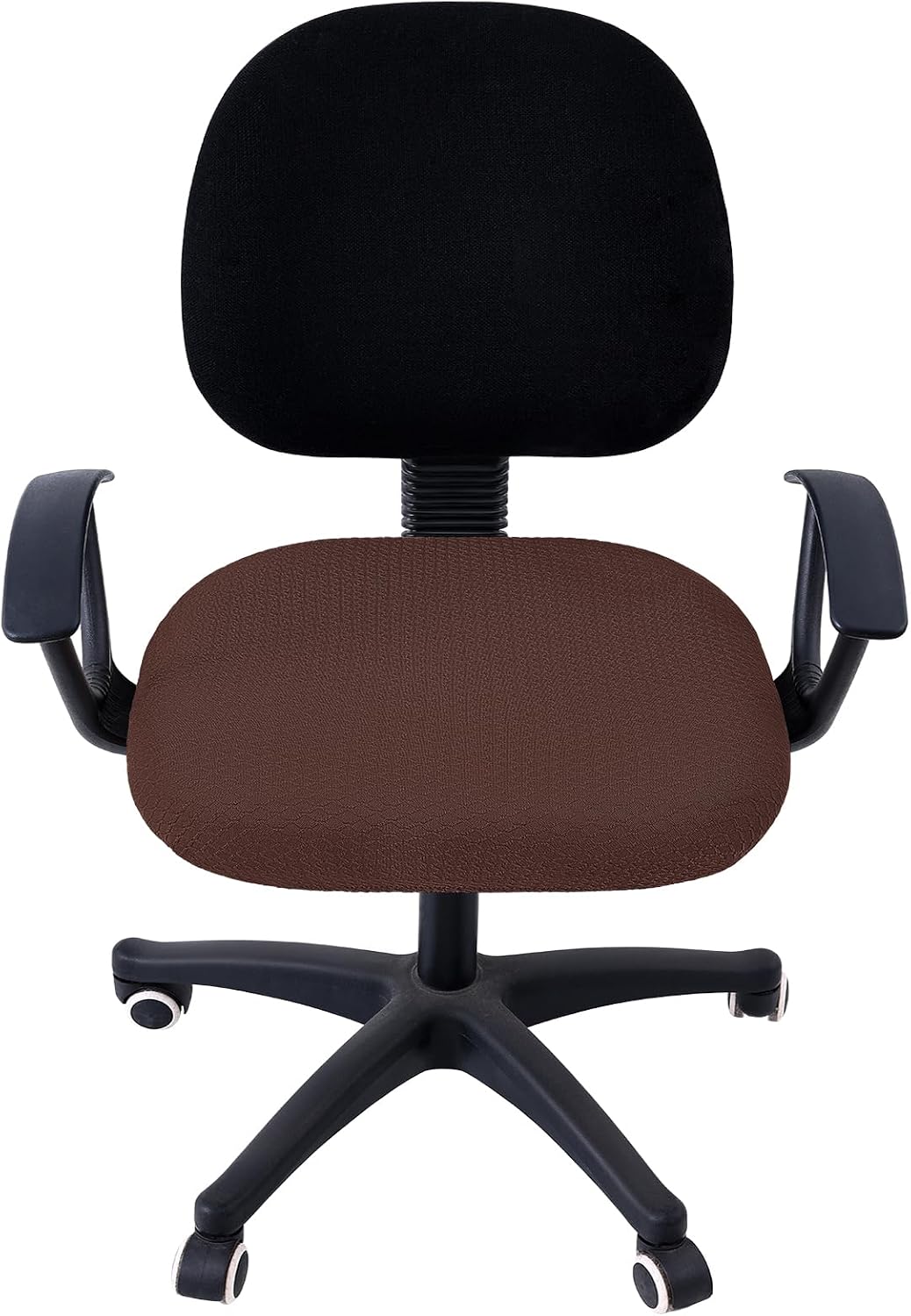 Smiry Office Computer Chair Armrest Covers, 2PCs Anti-dust Arm Rest Pad | Removable Washable Desk Chair Arm Pad Covers, Grey