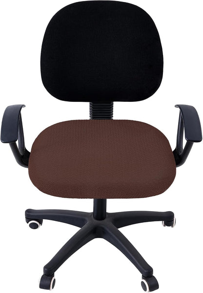 Smiry Office Computer Chair Armrest Covers, 2PCs Anti-dust Arm Rest Pad | Removable Washable Desk Chair Arm Pad Covers, Grey
