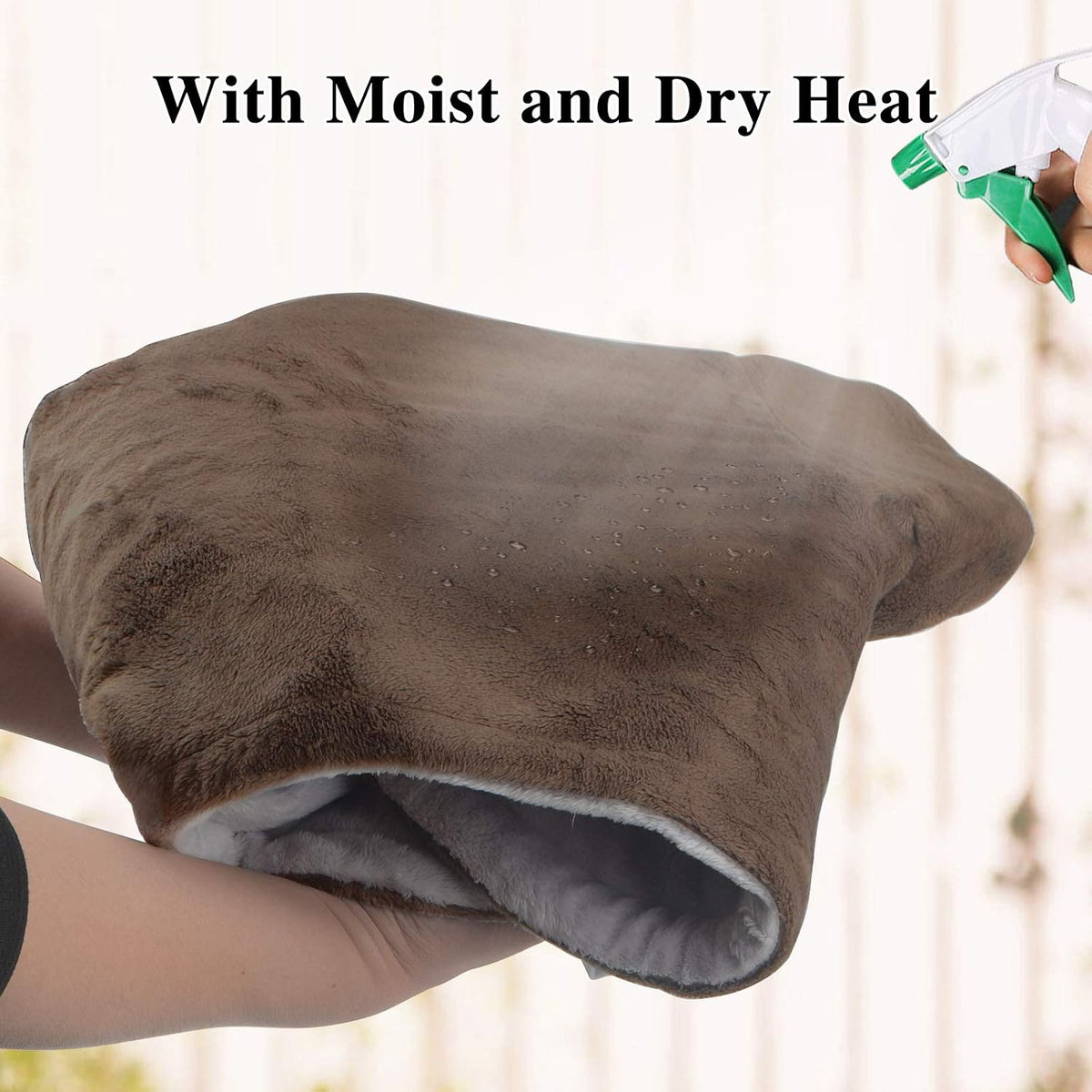 Heating Pad King Size Fast-Heating Technology for Back/Waist/Shoulder/Neck Pain and Cramps Relief - Moist and Dry Heat Therapy with Auto-Off 26"X38" Hot Heated Pad by GOQOTOMO PJ-King