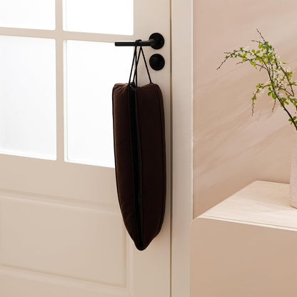 Door Draft Stopper, Removable Washable Cover, 38", Gray | Weighted Gap Filler, Blocks Hot and Cold Air, All-Season Seal, Easy Install, Noise & Wind Blocker, Home Essentials