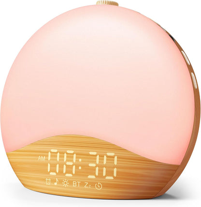 ecozy Sunrise Alarm Clock for Bedroom, White Noise Sound Machine