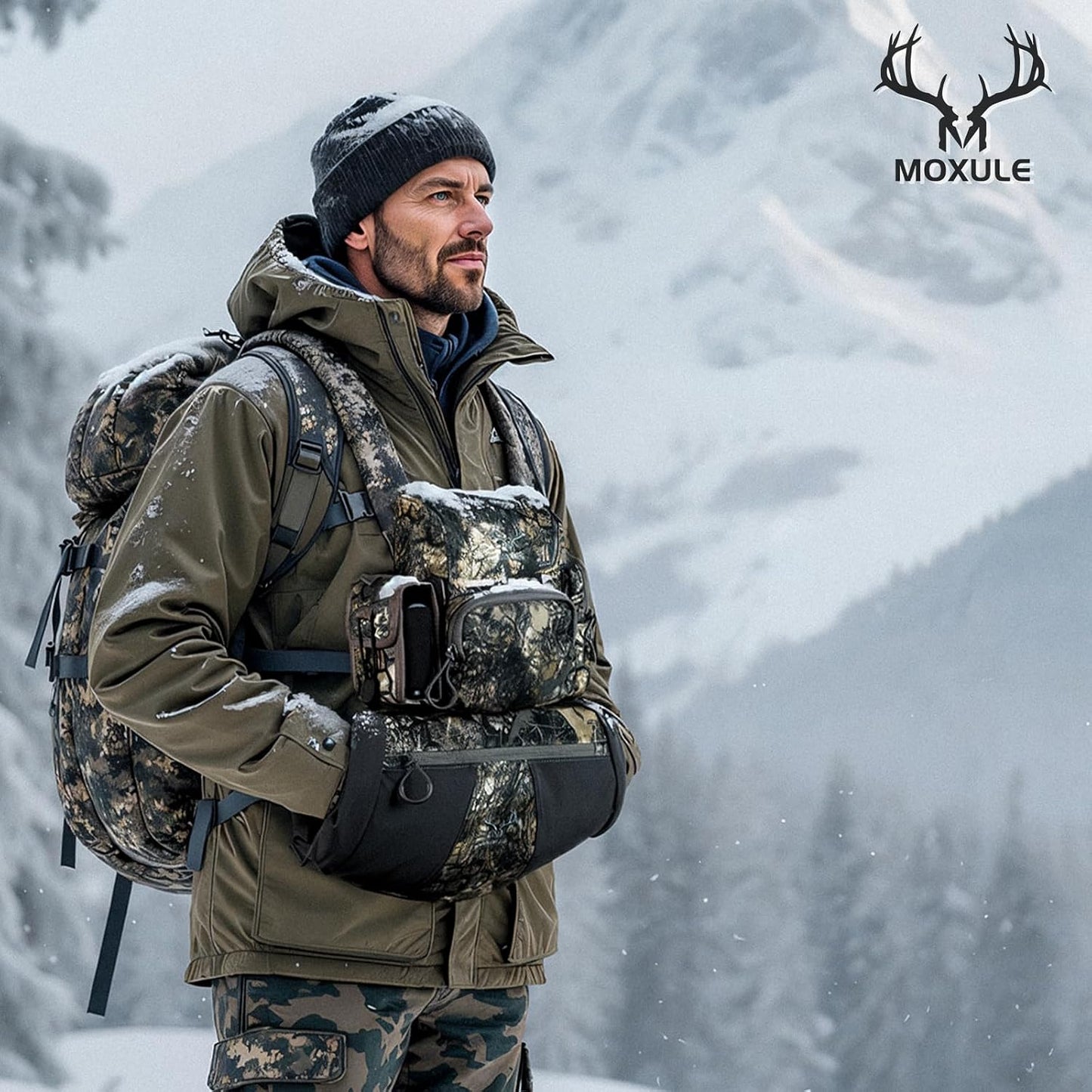 Hunting Hand Warmer Muff: Portable Fleece Waist Handwarmer Pouch Insulated Outdoor Gear Cold Weather for Camping, Hiking