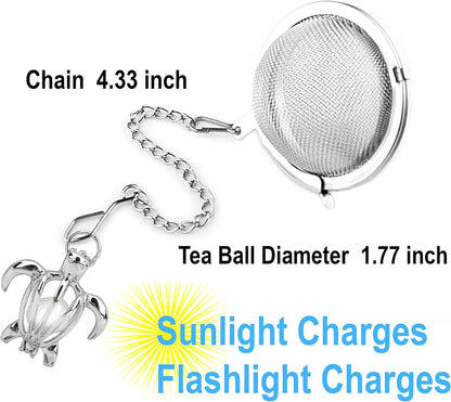 TeaSanavie 2 Pack Halloween Themed Tea Infuser - Gothic Loose Leaf Tea Steeper with Black Raven & Skull Butterfly Charm, 304 Stainless Steel, Perfect Spooky Tea Gift