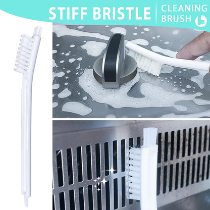 Lumkew Small Cleaning Brush Tight Spaces, 8pcs Crevice Cleaning Brushes Tool for Household Use, Tiny Cleaning Brush Mini Parts Humidifier Toaster