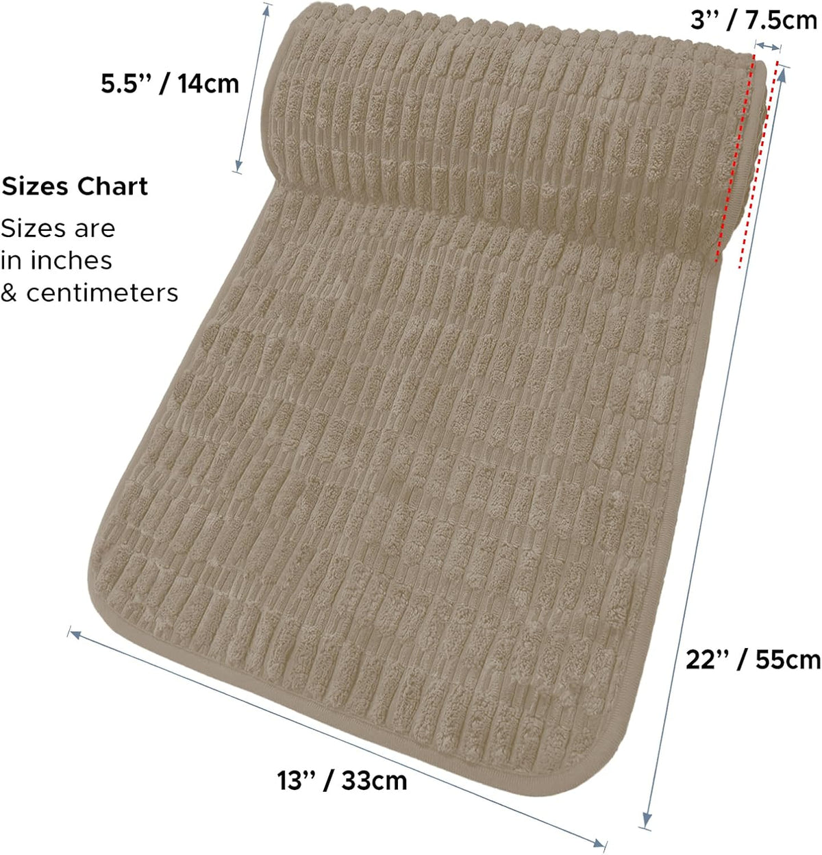 Memory Foam Recliner Neck Pillow.