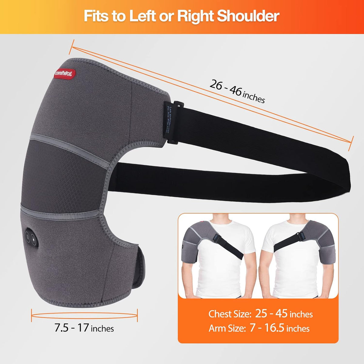Shoulder Heating Pad Massager for Rotator Cuff Frozen Shoulder