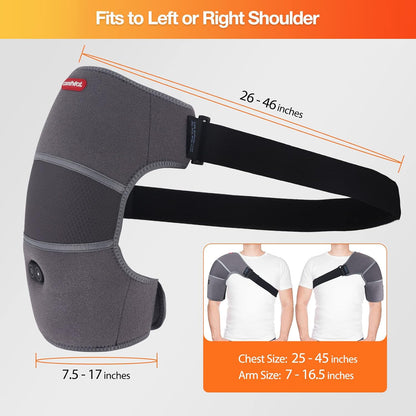 Shoulder Heating Pad Massager for Rotator Cuff Frozen Shoulder