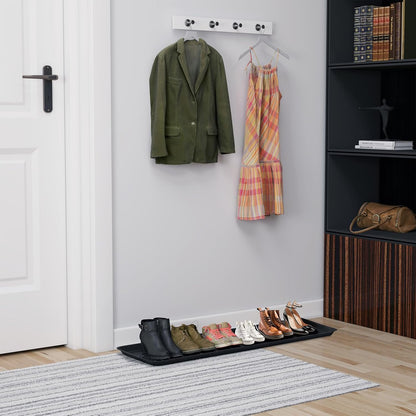 1 Pack Rubber Small Boot Tray for Entryway,Boot Mat,Shoe Tray,Shoe Mat for Indoor and Outdoor Use, 27.95"x 15.74" (Pack of 1)