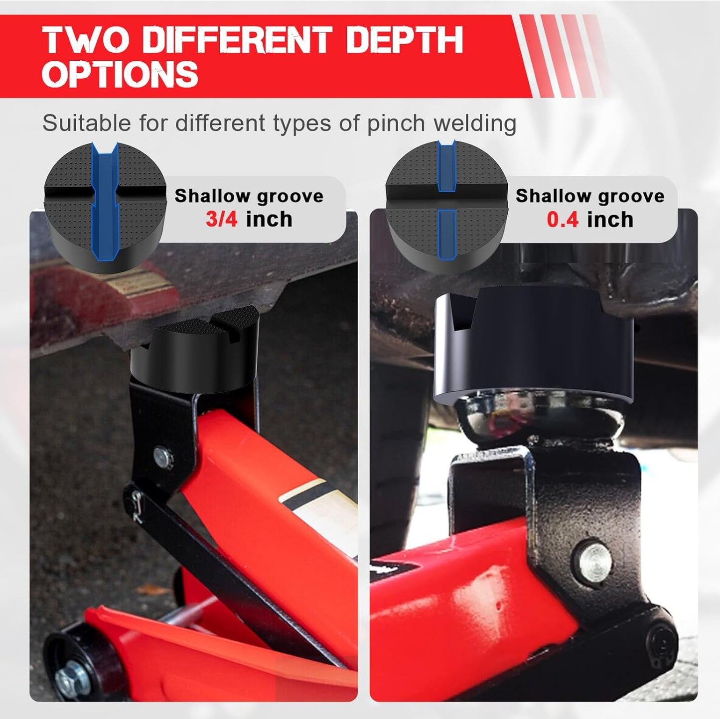 2Pcs Metal Labor Saving Arm Jack, Hand Furniture Lifter Tool, Furniture Jack, 440LBS Capacity Precise Control Slow/Fast Descent for Lifting Door Furniture, Window, Wall Tile Positioning