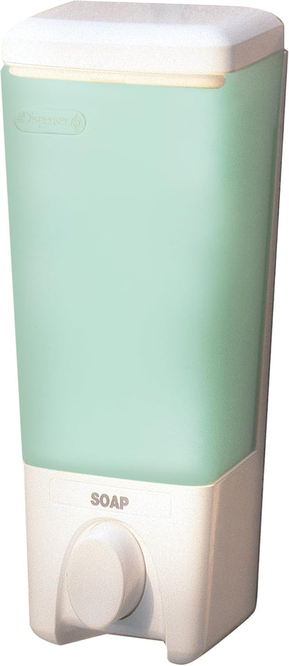 Better Living Products 72350 Clear Choice 3-Chamber Shower Dispenser, White