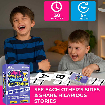 Active Movement Game for Kids Ages 4–8 - Educational Card Game | Animal-Themed Card Set with 50 Movement Tasks for Indoor and Outdoor Brain Breaks, Home and Classroom Activities