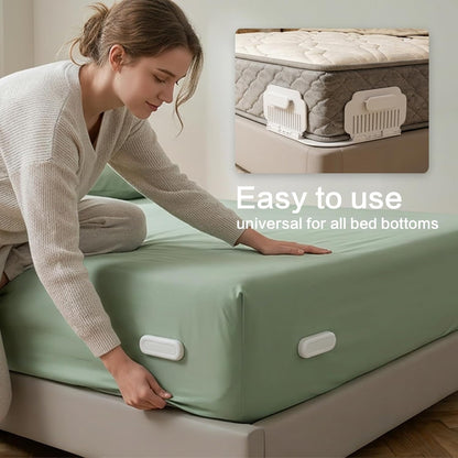 Bed Sheet Holders for Corners, Bed Sheet Clips Suitable for All mattresses, Easy-to-Install Bed Sheet Corner Holders Set of 4,Make the Bed Sheet Flat, Comfortable and not misplaced