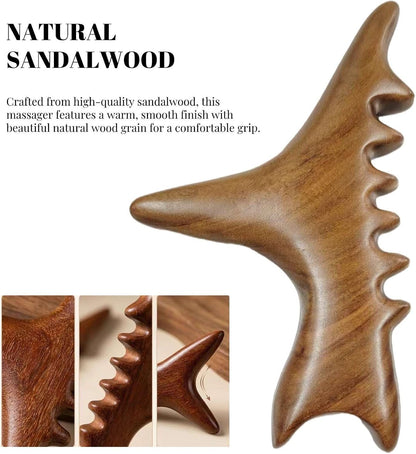 Wooden Foot Acupressure Reflexology Massager